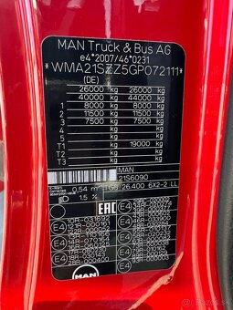 MAN TGS valník s hydraulickou rukou PALFINGER EURO 6 - 11