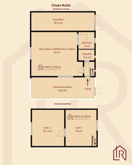 Predaj Chata Ružín – nad Bradanom, pokoj a čistý vzduch - 11