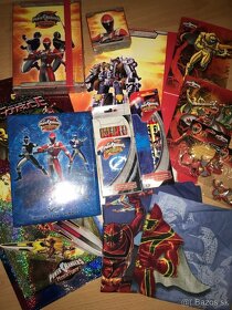 SADA POWER RANGERS: posteľné obliečky+osuška+vankúšik+darček - 11