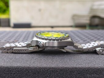 Luxusné pánske diver hodinky - SEESTERN 600T Yellow, Komplet - 11