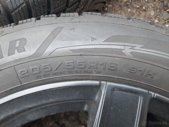ELEKTRONY 5x112r16 obuté zimné 205/55r16 - 11