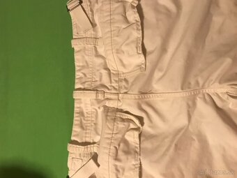 TOMMY HILFIGER originál white pánske capri nohavice L/XL - 11