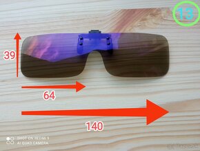 klipy na dioptrické okuliare UV 400 filter - 11