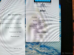 AKCiA Apple iMac 21,5" core i5 8Gb ram - 11