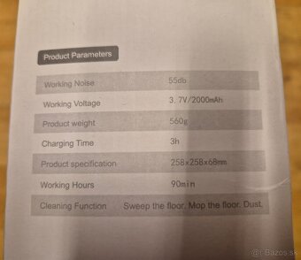 Bowai jednoduchy "robotický" vysávač - 11