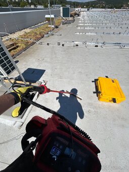 Iskrová skúška, diagnostika plochej strechy - 11