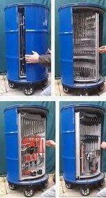 Sud 200L modre + čierné ako nove - 11