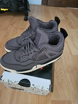 Panske boty nike jorda 4 ma maniere violet oreo - 11