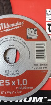 Milwaukee 125x1x22.23 - 11