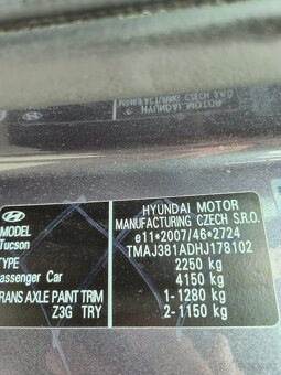 Hyundai Tucson 2.0 Crdi 4x4 100kw - 11