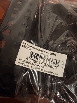 Organizéry na náradie pre dierované steny - 8-dielna súprava - 11