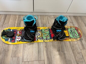 Detsky snowboard komplet - 11