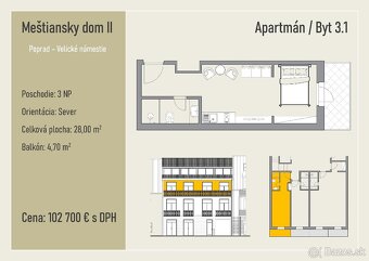 Investičný byt | apartmán - Meštiansky dom Poprad - Veľká - 11