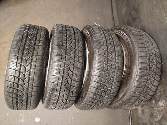 5x100 R14 185/60 R14 zimné 8mm originál škoda - 11