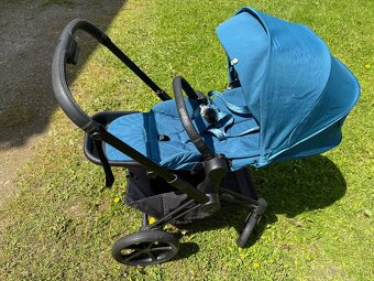 CYBEX PRIAM MATT BLACK + MOUNTAIN BLUE - 11