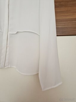 2x košele MANGO veľ. 40, 1x farebná veľ. 40 - 11