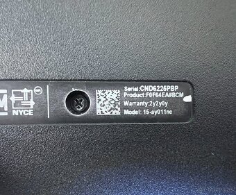 HP / Intel N3710 4-jadro / 4GB RAM / 240GB SSD / AMD /15.6" - 11