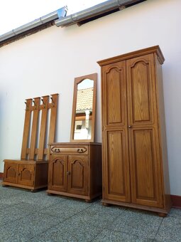Rustikální nábytek, předsíň, botník, komoda, věšák - 11