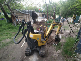 mini Bager zemne prace - 1t - 11