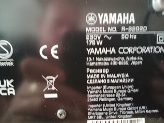 Yamaha R-S202D Bluetooth 140W - 11