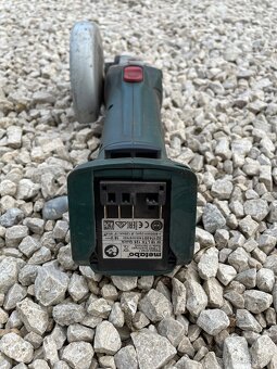Predám uhlovú brúsku METABO W 18 LTX 125 Quick - 11