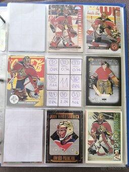 Hokejové kartičky - John Vanbiesbrouck 1 - 11