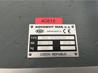 Obráběcí centrum  MCV 1016 QUICK r.v. 2014 - 11