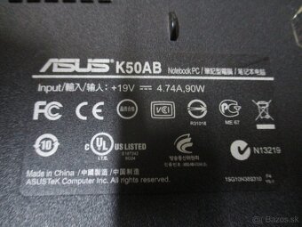 ASUS PR 050A a K50AB - 11