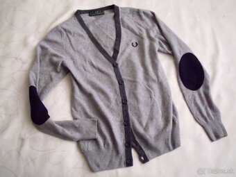 Fred Perry pánsky sveter vlna+kašmír M-S - 11