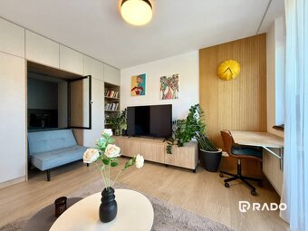 RADO I Dizajnový 2-izbový byt s balkónom 50 m² I Žabotova - 11