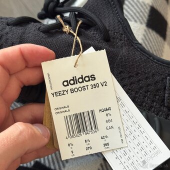 Yeezy Boost 350 V2 Onyx – veľkosť 42 2/3 (UK 8.5) - 11