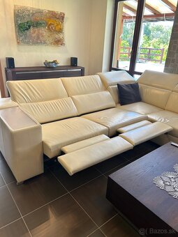 Extra veľká luxusná kožená sedačka Phase - 11