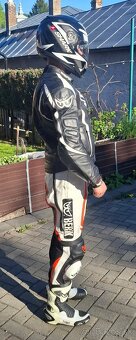 Moto kožená súprava BERIK + topánky - 11