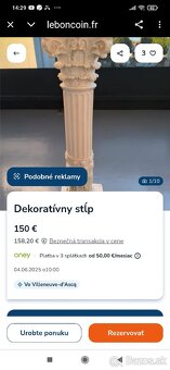 Stolík,busta, stĺp alabaster - 11