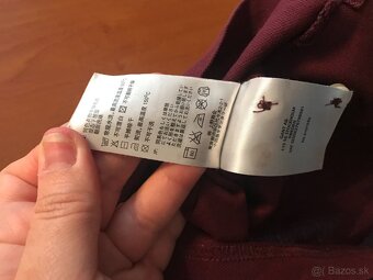 GANT originál bordo pánske polotricko L/XL - 11