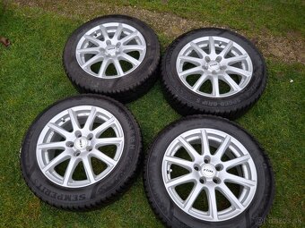16" ALU 5x108 (FORD a iné) + zimné 205/55 r16 8mm TOP - 11