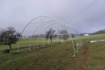 Oblúková plachtová hala  šírka 6 / 9 m - 11