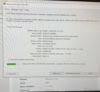 Predám notebook HP EliteBook 840 G2 - 11
