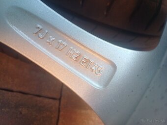 hlinikové disky orig.Skoda Yeti--7Jx17-ET-45---5x112 - 11