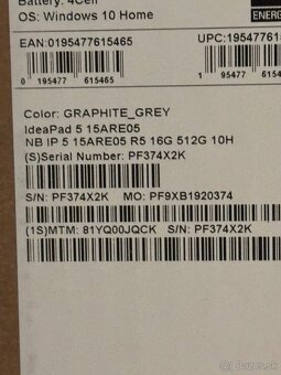 Lenovo Ideapad 5 512GB 16GB RAM - 11