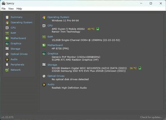HP Probook 445 G7 /Ryzen 5-4500U/16GB RAM/FHD IPS/SSD+HDD - 11