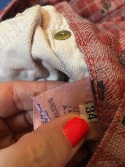VERSACE originál pánske nohavice w34 L/XL - 11