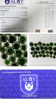 Certifikované balenia diamantov - nerozbalené - pozri foto - 11