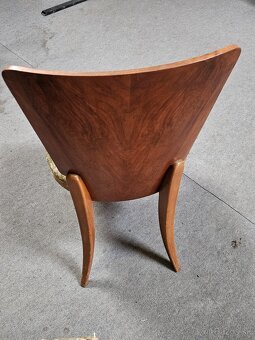 Stôl Halabala rozkládací a 4 stoličky lízátka H-214 - 11