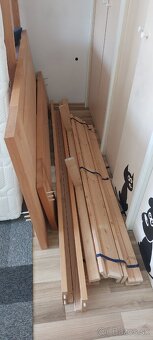 Manželská posteľ 200x160 masív s úložným priestorom - 11