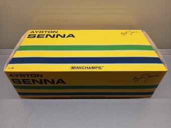 F1 LOTUS HONDA 99T MONACO 1987 AYRTON SENNA MINICHAMPS 1:18 - 11