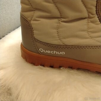 Béžové trendy snehule Quechua c. 36 - 11