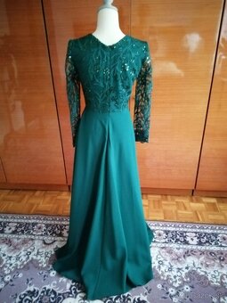 Zelené a ružové šaty - 11