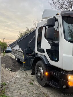 Strk, piesok, makadam, zemina, drveny beton - 11