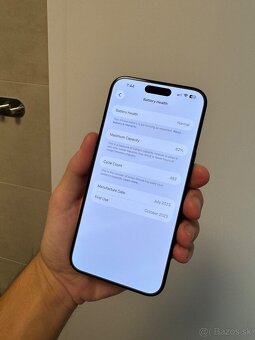 Apple iPhone 15 Pro Max 256 GB Blue Titanium - 11